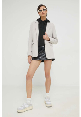 Tommy Jeans Суичър в сиво с апликация - Pepit.bg