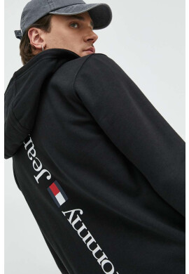 Tommy Jeans Суичър в бяло с принт - Pepit.bg