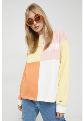 Tommy Jeans Суичър с десен - Pepit.bg