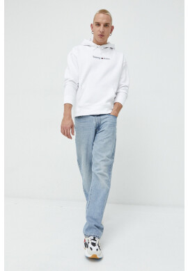 Tommy Jeans Суичър в сиво с принт - Pepit.bg