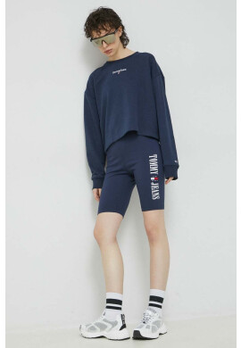 Tommy Jeans Суичър в тъмносиньо с принт - Pepit.bg