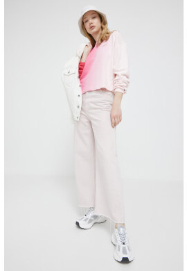 Tommy Jeans Суичър в розово с десен - Pepit.bg