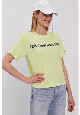 Tommy Jeans Тениска в зелено - Pepit.bg
