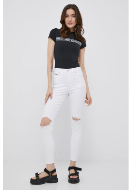 Tommy Jeans Боди дамско в черно - Pepit.bg