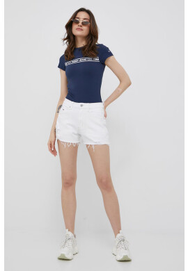 Tommy Jeans Боди дамско в тъмносиньо - Pepit.bg
