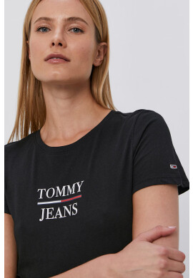 Tommy Jeans Тениска дамска в черно - Pepit.bg