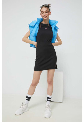 Tommy Jeans Тениска в черно - Pepit.bg