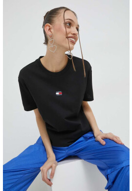 Tommy Jeans Тениска в черно - Pepit.bg