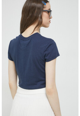 Tommy Jeans Тениска в тъмносиньо - Pepit.bg