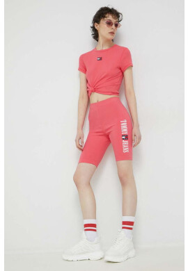Tommy Jeans Тениска в розово - Pepit.bg