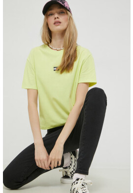 Tommy Jeans Тениска в зелено - Pepit.bg