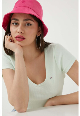 Tommy Jeans Тениска в зелено - Pepit.bg