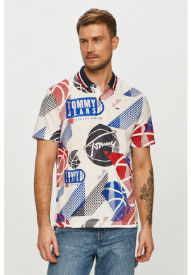 Tommy Jeans Тениска с яка - Pepit.bg