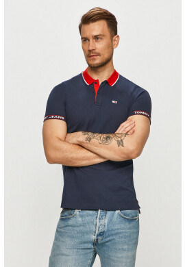Tommy Jeans Тениска с яка - Pepit.bg