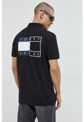 Tommy Jeans Тениска с яка - Pepit.bg