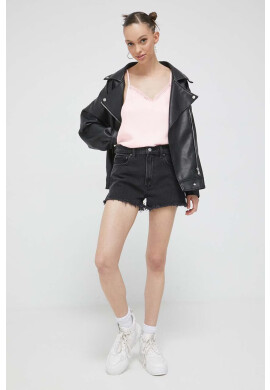 Tommy Jeans Топ дамски в розово - Pepit.bg