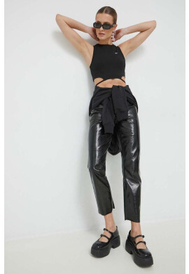 Tommy Jeans Топ дамски в черно - Pepit.bg