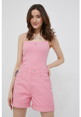 Tommy Jeans Топ (2 чифта) дамски в розово - Pepit.bg
