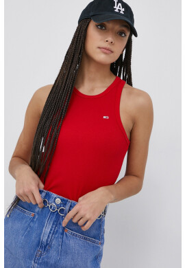 Tommy Jeans Топ дамски в розово - Pepit.bg