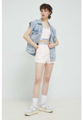 Tommy Jeans Топ дамски в розово - Pepit.bg