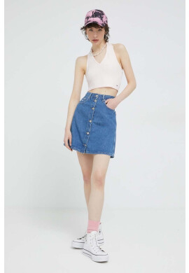 Tommy Jeans Топ дамски в розово - Pepit.bg