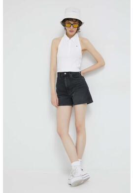 Tommy Jeans Топ дамски в бяло - Pepit.bg