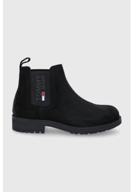 Tommy Jeans Велурени боти челси - Pepit.bg