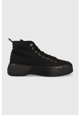 Tommy Jeans Високи кецове TJM MID PLATFORM в черно EM0EM01198 - Pepit.bg