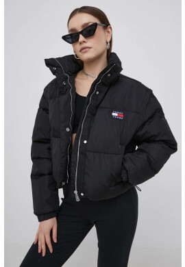 Tommy Jeans Яке в червено със зимна изолация - Pepit.bg