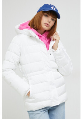 Tommy Jeans Яке в бяло със зимна изолация - Pepit.bg