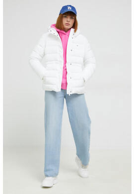 Tommy Jeans Яке в бяло със зимна изолация - Pepit.bg