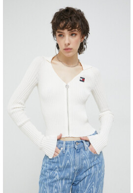 Tommy Jeans Жилетка в черно от лека материя - Pepit.bg