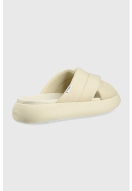 Toms Чехли Alpargata Mallow в бежово с платформа - Pepit.bg