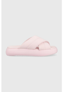 Toms Чехли Alpargata Mallow Crossover в розово с платформа 10019719 - Pepit.bg