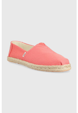 Toms Еспадрили Alpargata Rope в розово 10019799 - Pepit.bg