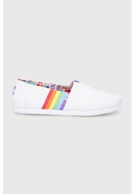 Toms Еспадрили Alpargata в бяло - Pepit.bg