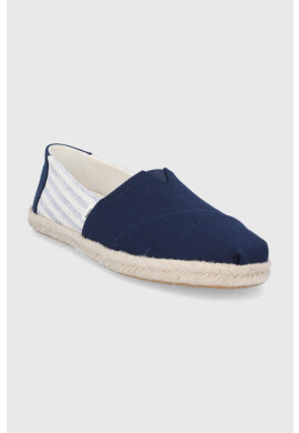 Toms Еспадрили University Stripes в тъмносиньо - Pepit.bg