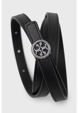 Tory Burch Кожен колан дамски в черно - Pepit.bg