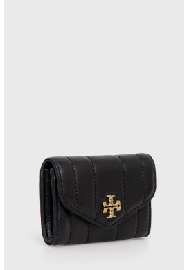 Tory Burch Кожен портфейл дамски в черно - Pepit.bg