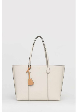 Tory Burch Кожена чанта в бежово - Pepit.bg