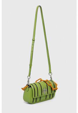 Tory Burch Кожена чанта в зелено - Pepit.bg