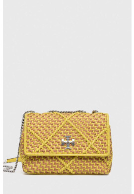 Tory Burch Кожена чанта в синьо - Pepit.bg