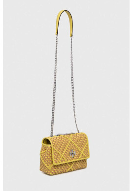 Tory Burch Кожена чанта в синьо - Pepit.bg