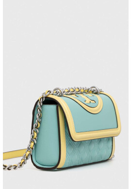 Tory Burch Кожена чанта в синьо - Pepit.bg