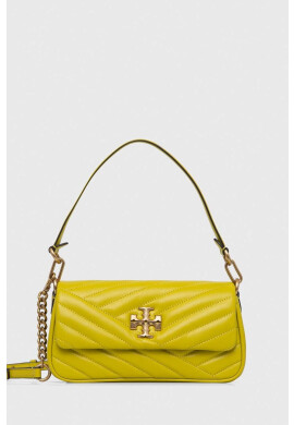 Tory Burch Кожена чанта в зелено - Pepit.bg