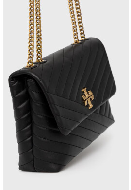 Tory Burch Кожена чанта в черно - Pepit.bg