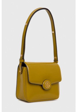 Tory Burch Кожена чанта в зелено - Pepit.bg