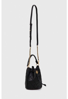 Tory Burch Кожена чанта в черно - Pepit.bg