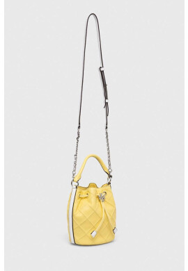 Tory Burch Кожена чанта в жълто - Pepit.bg