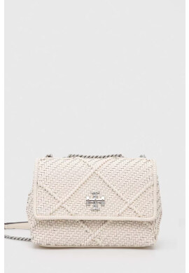 Tory Burch Кожена чанта в бежово - Pepit.bg